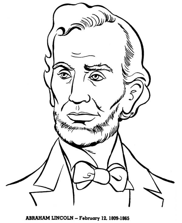 printable pictures of abraham lincoln
