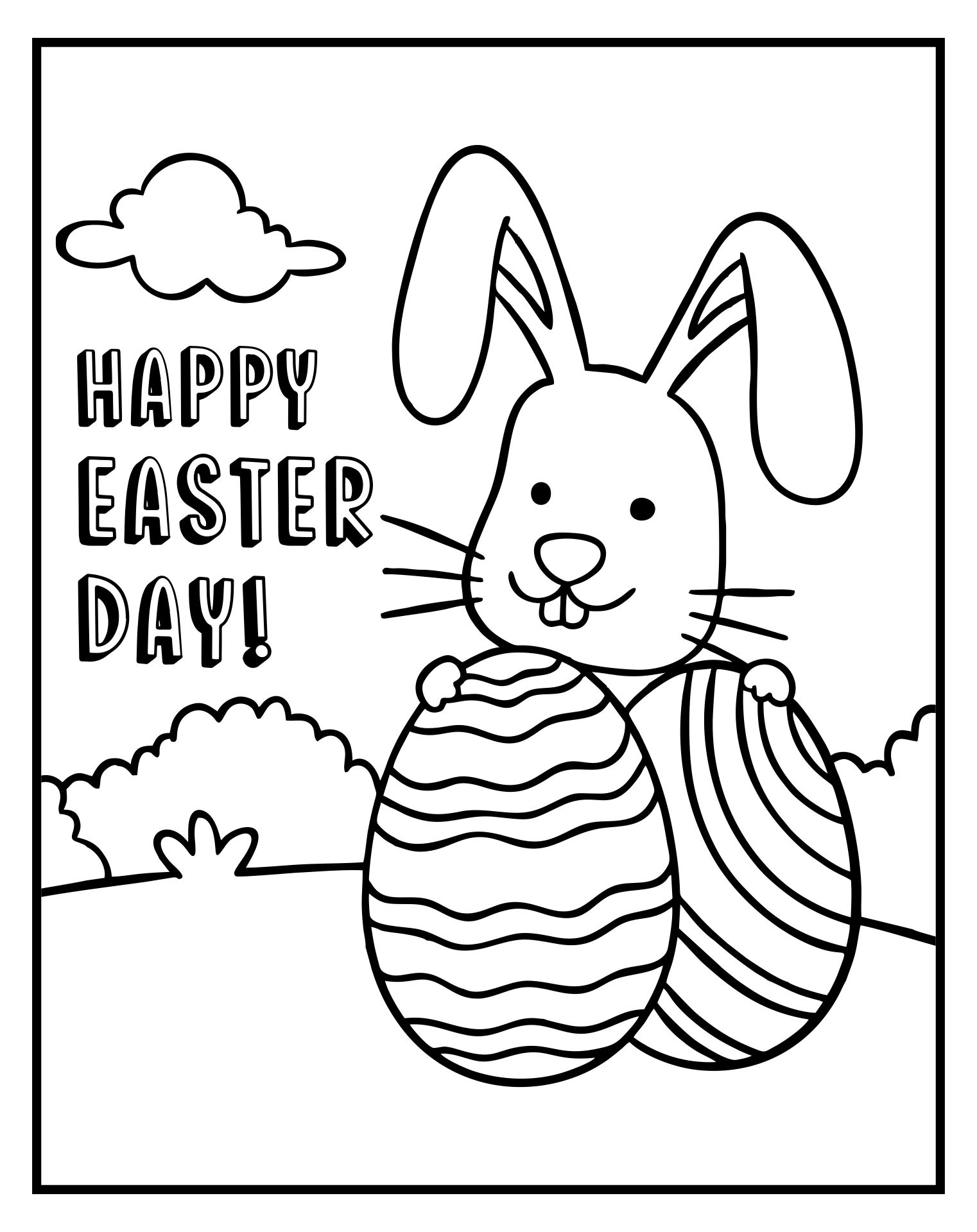 printable easter cards template