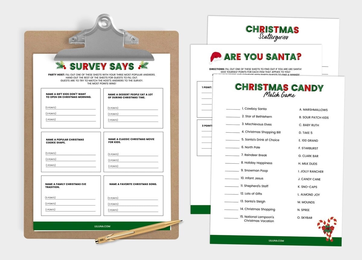 free printable christmas games for a ladies bible study group