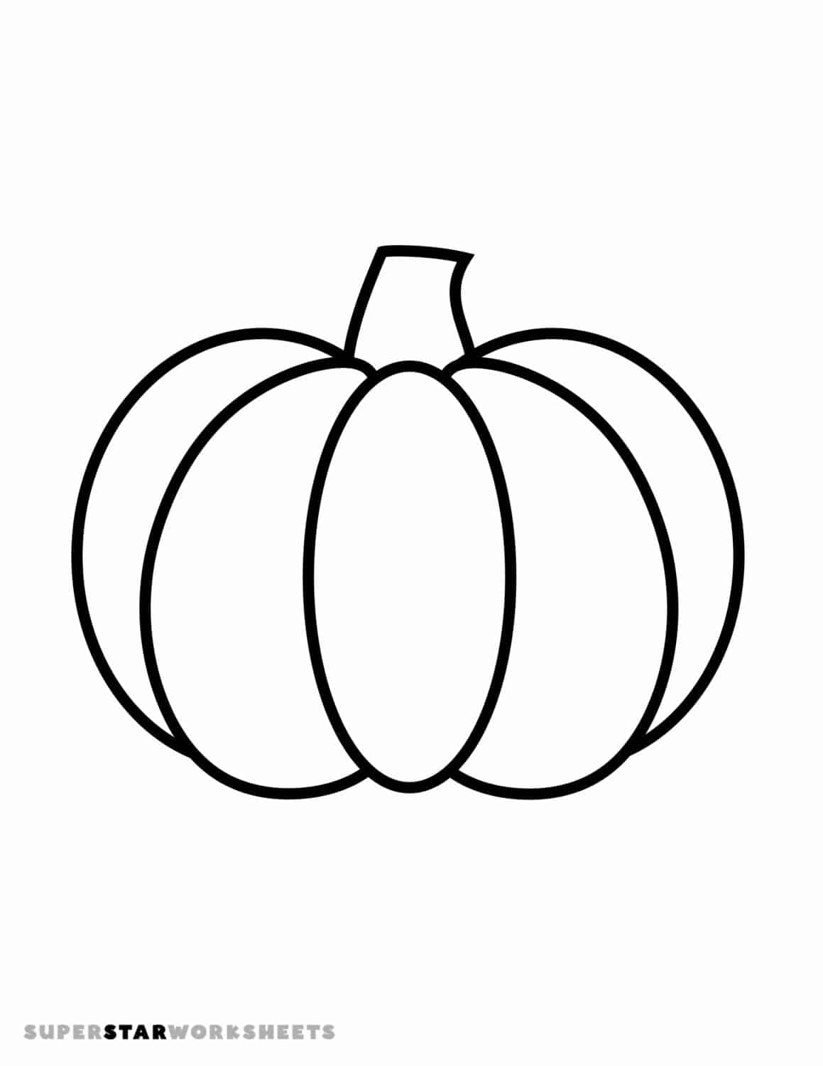printable pictures of pumpkins to color