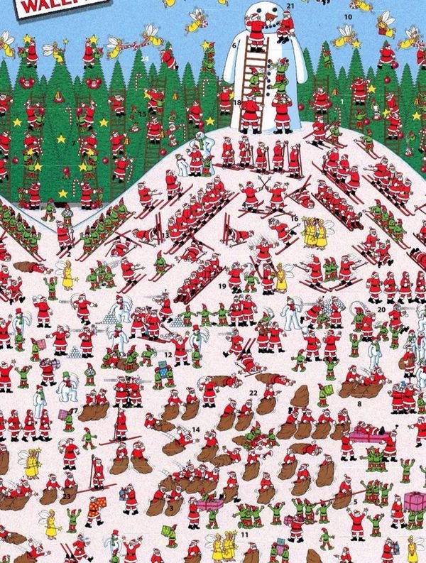 Where 39 s Waldo Christmas Printable Printable Templates Free