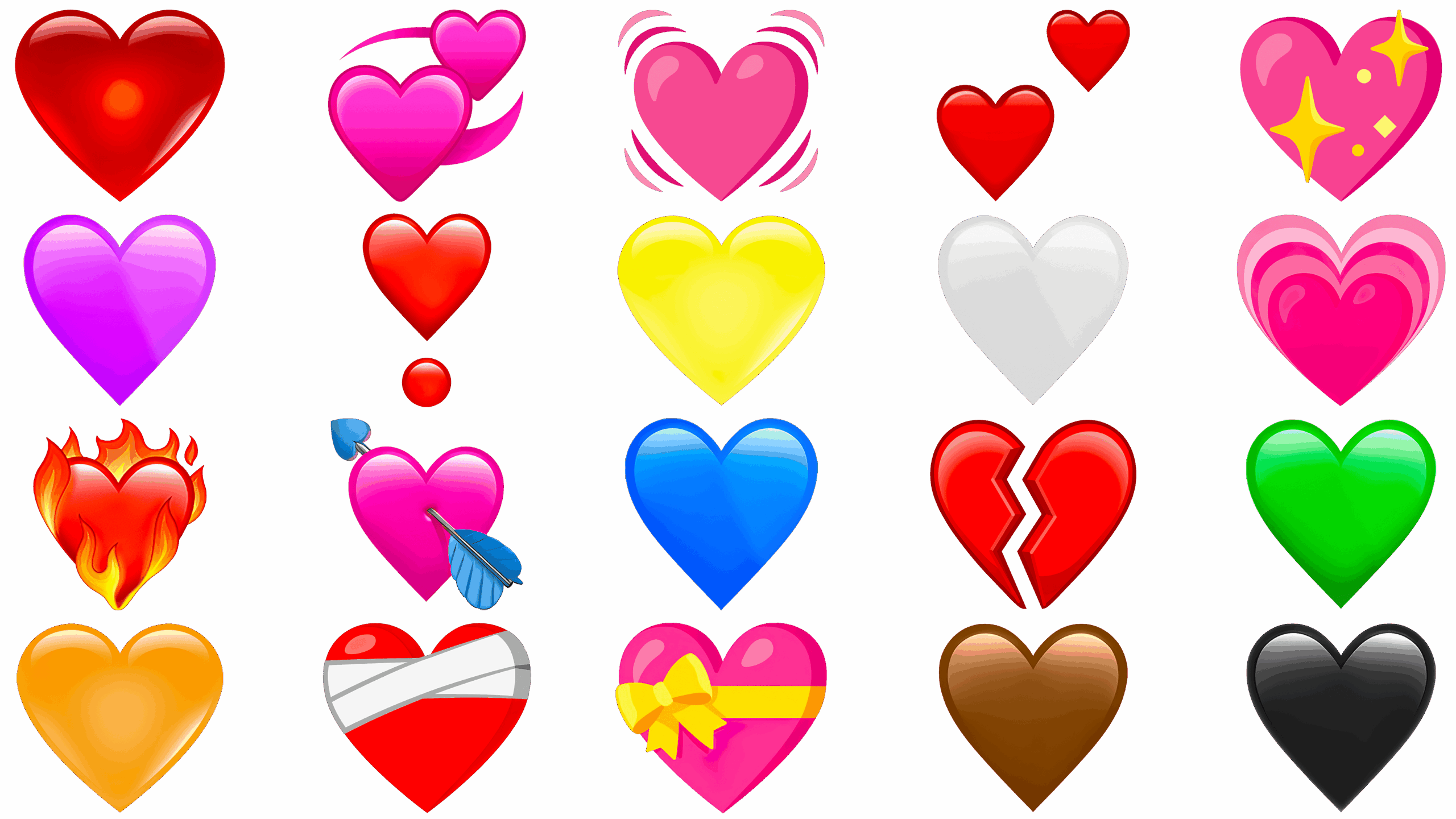0 Result Images Of What Color Heart Emoji PNG Image Collection