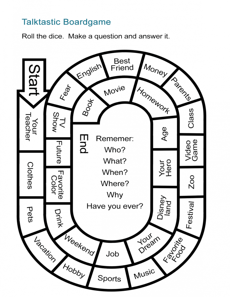 10 Best Free Printable Board Games For ESL Classrooms ALL ESL