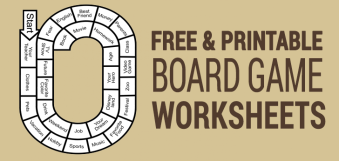 10 Best Free Printable Board Games For ESL Classrooms ALL ESL