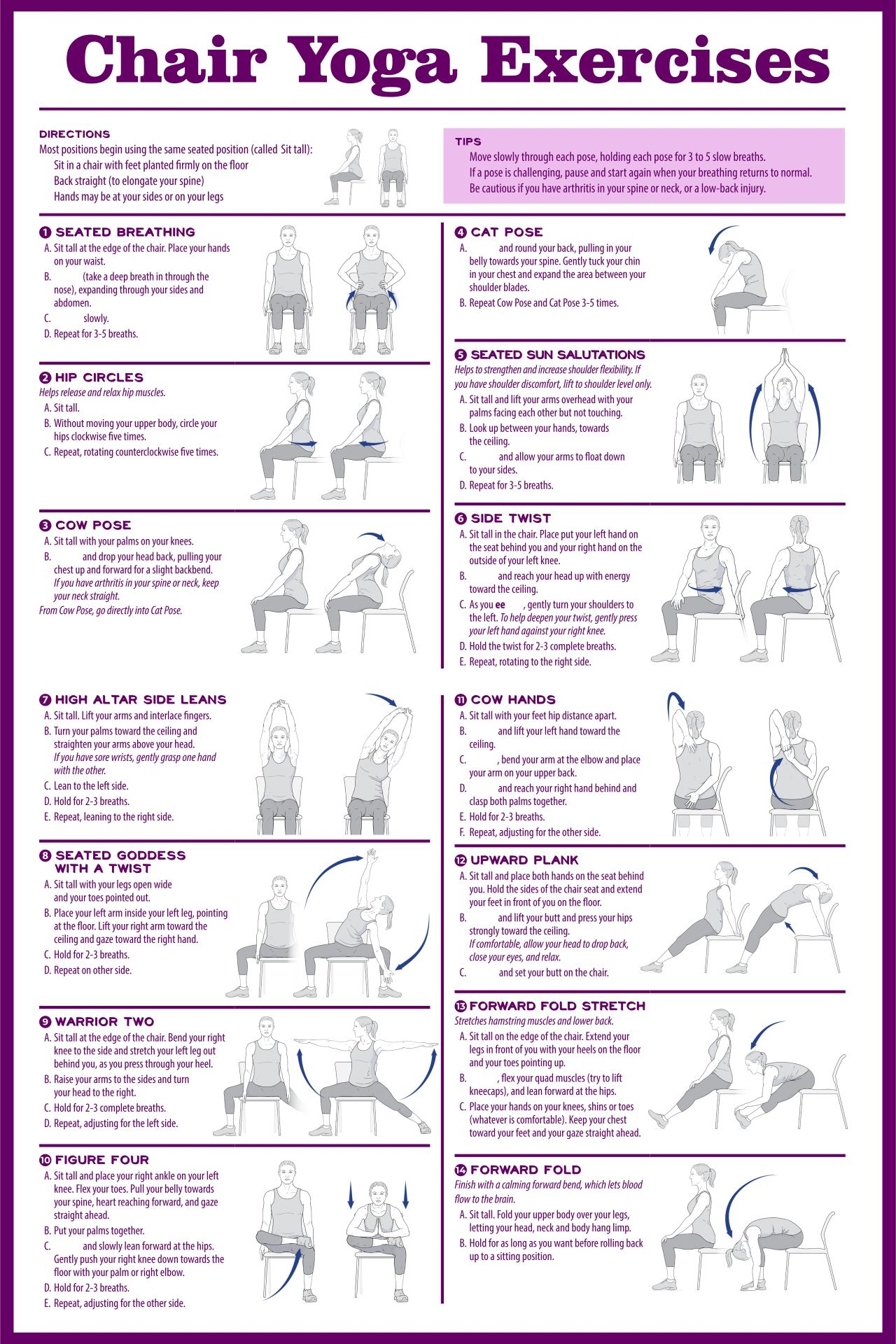 10 Best Printable Chair Exercises For Seniors Printablee Printable 