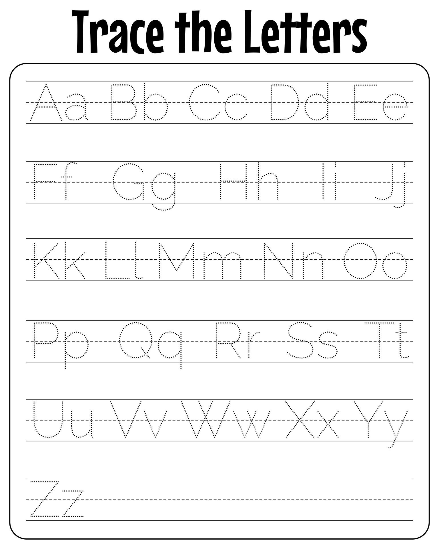 free traceable numbers worksheets