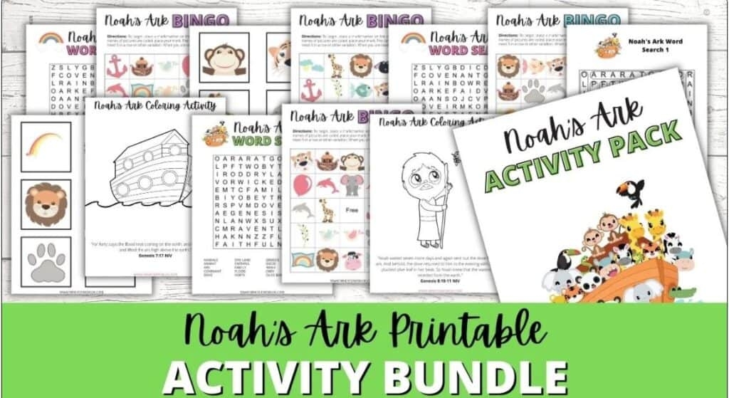 10 Free Noah 39 s Ark Activity Worksheets