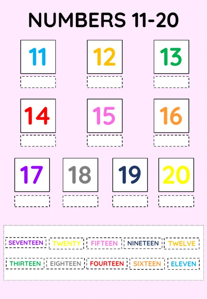 11 20 Numbers Worksheets AlphabetWorksheetsFree