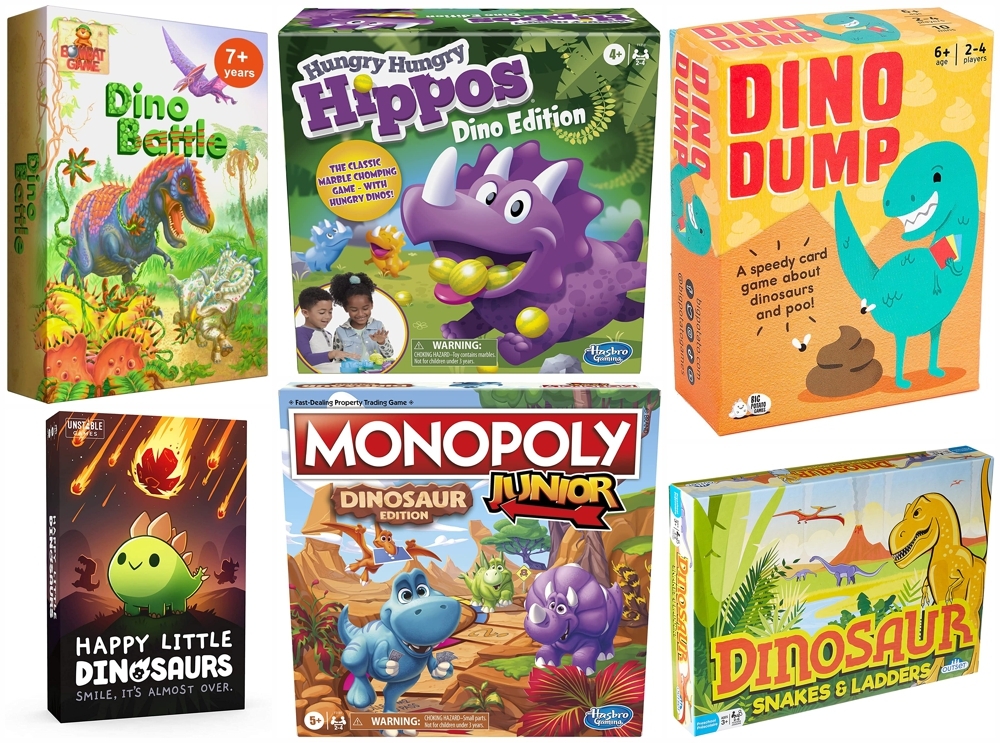 12 Fun And Exciting Dinosaur Board Games