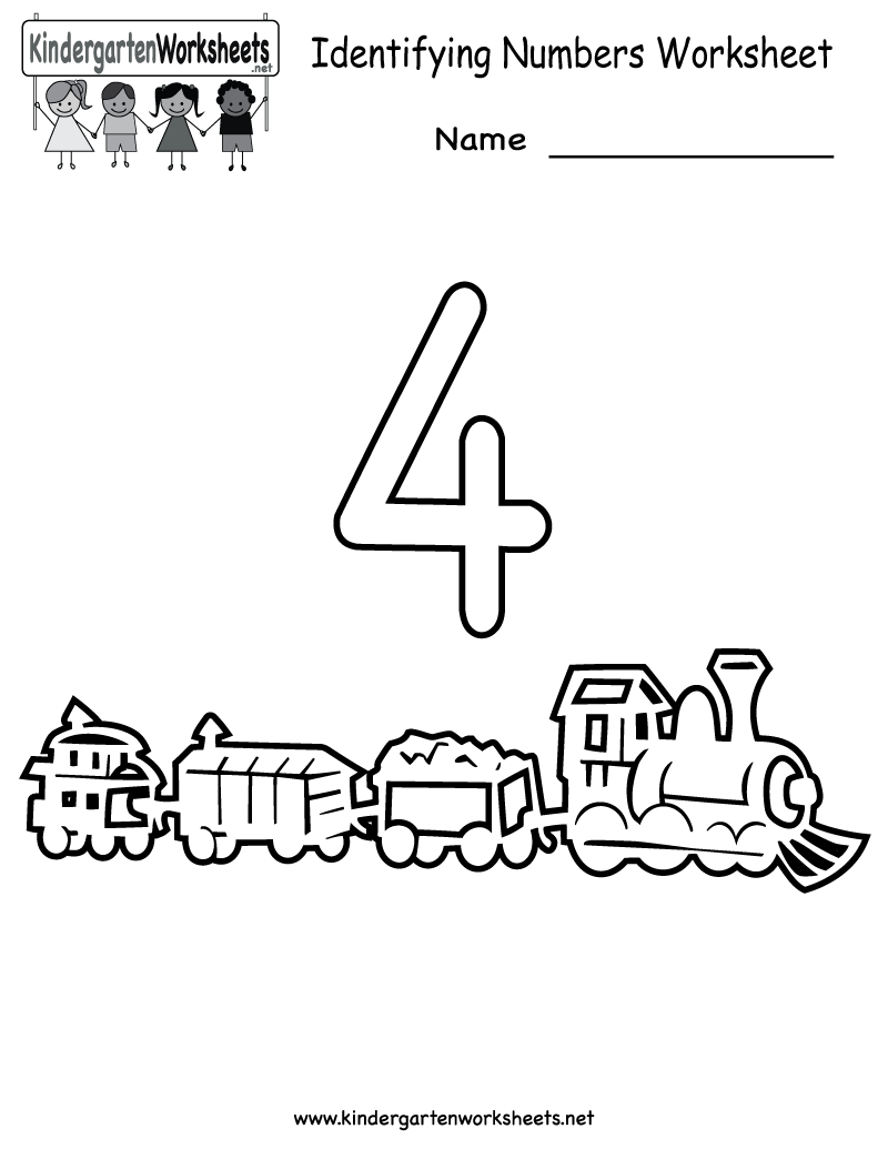 13 Kindergarten Identifying Numbers Worksheets Worksheeto