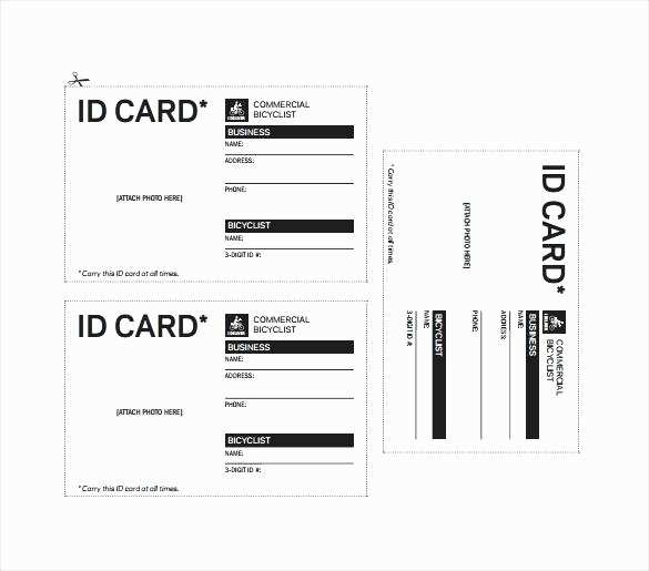 14 Creating Free Printable Child Id Card Template In Word With Free