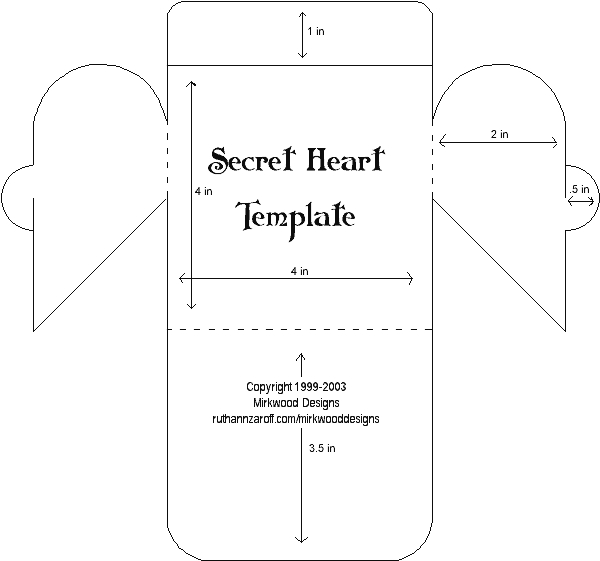 printable love card template