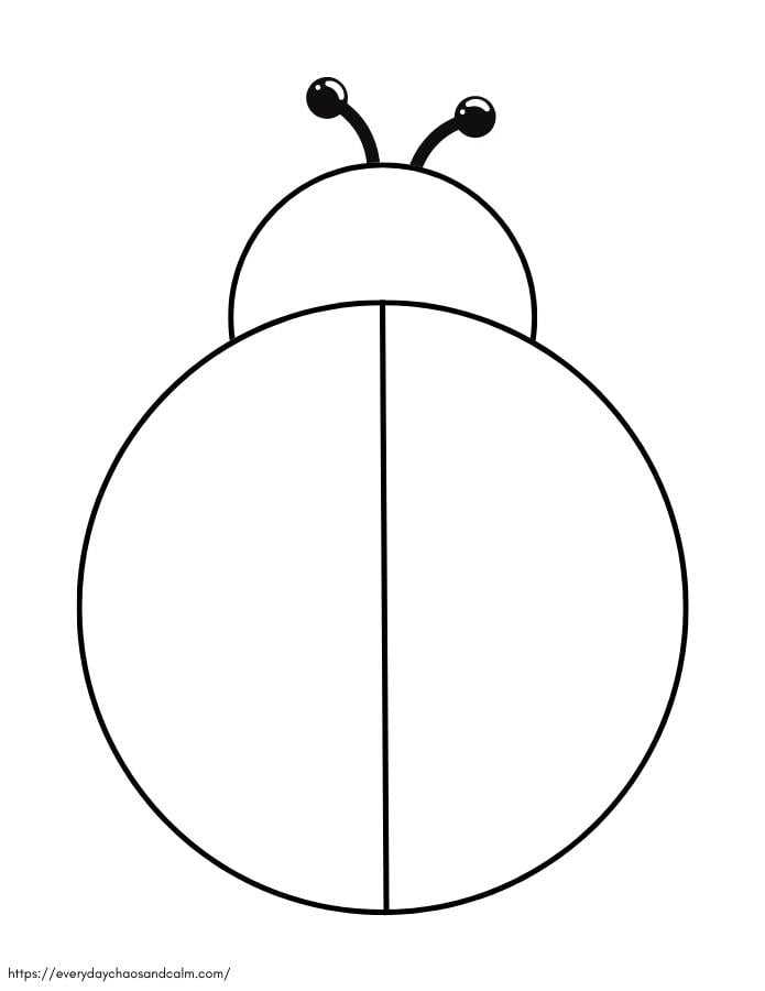 14 Free Printable Ladybug Templates For Crafts