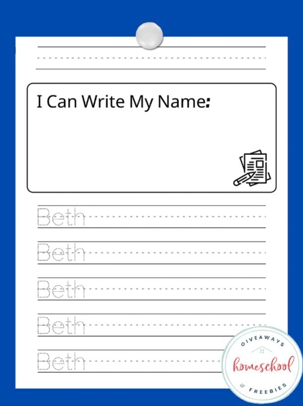 19 Free Printable Name Writing Activities For Preschoolers Kids 