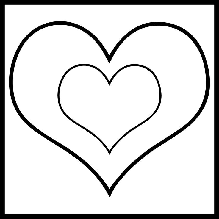 2 Inch Heart Template 10 Free PDF Printables Printablee Heart