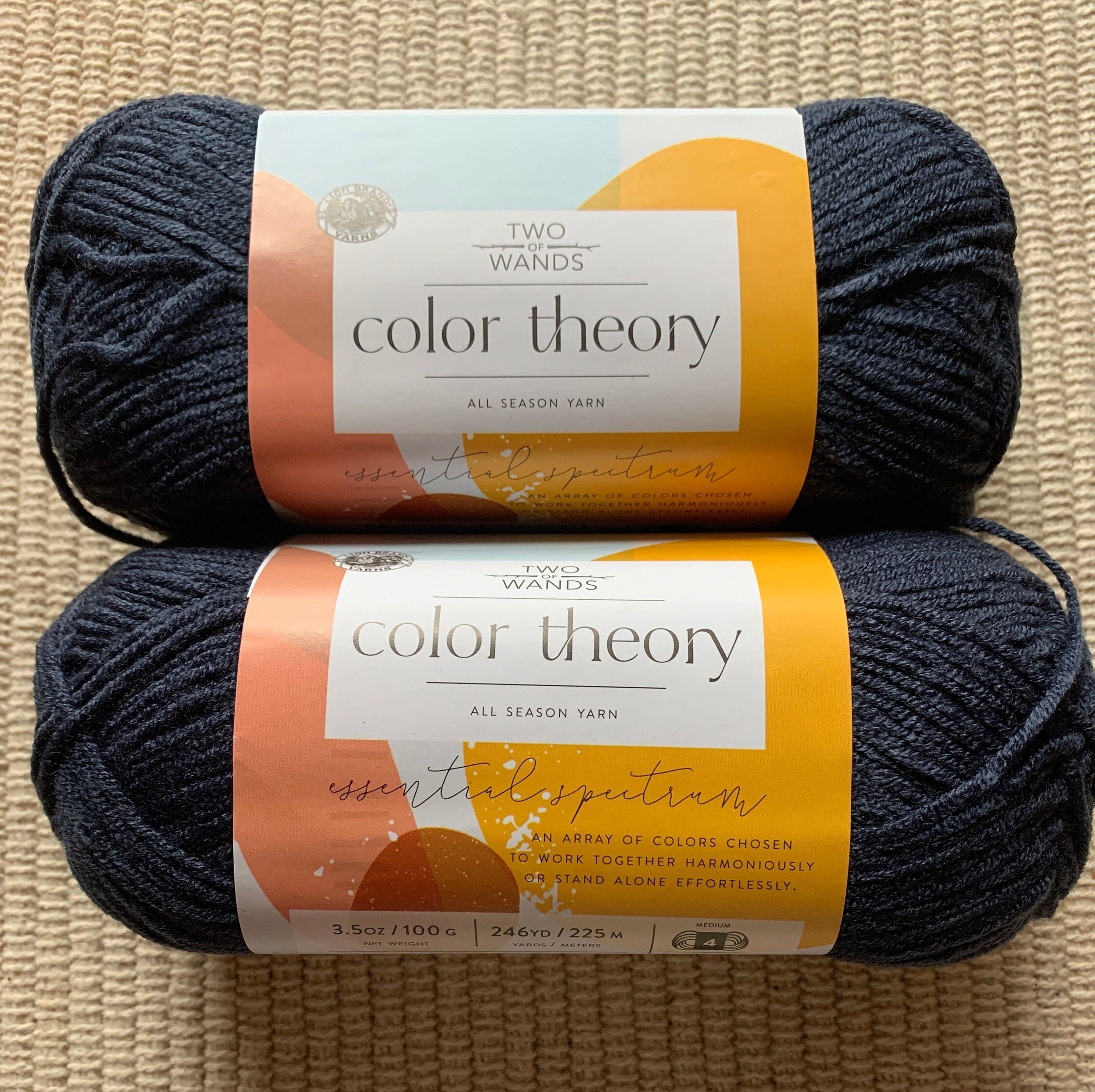 lion brand color theory yarn