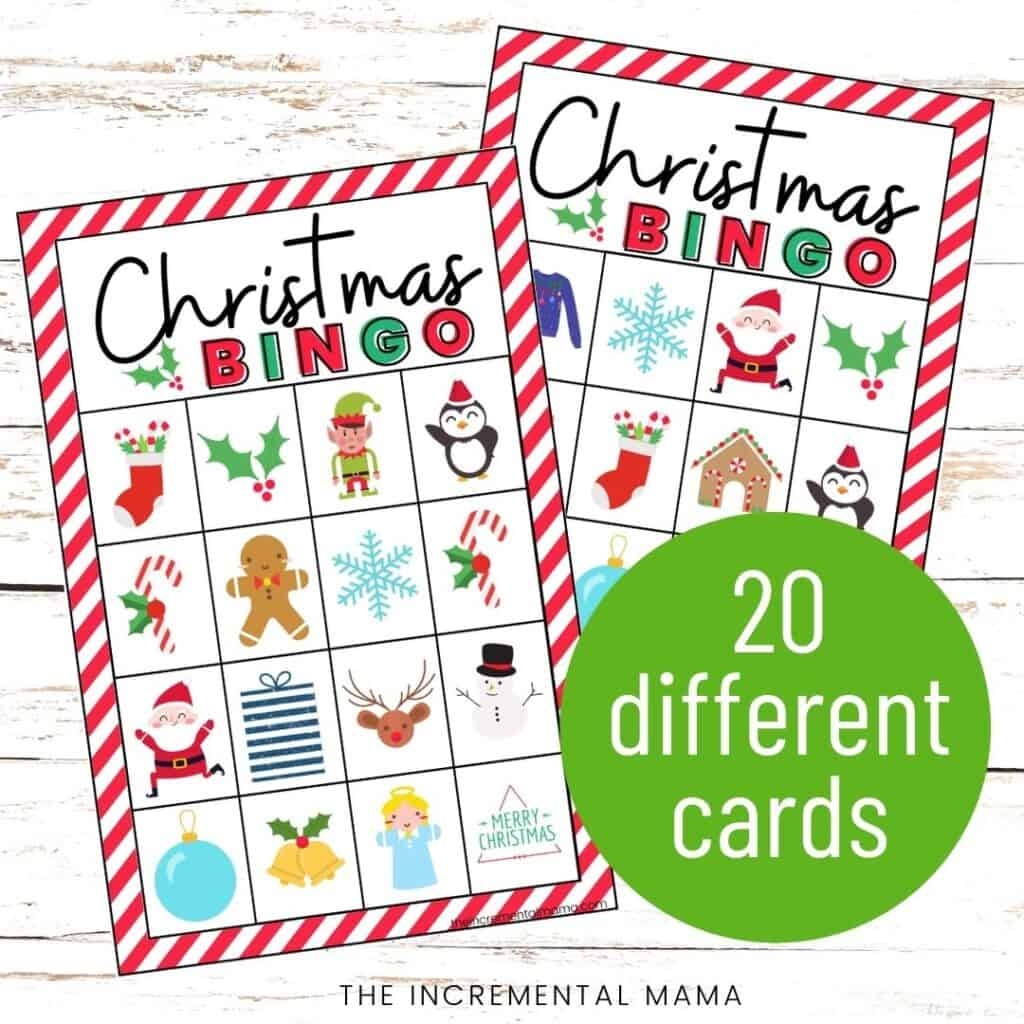 template free printable christmas bingo cards