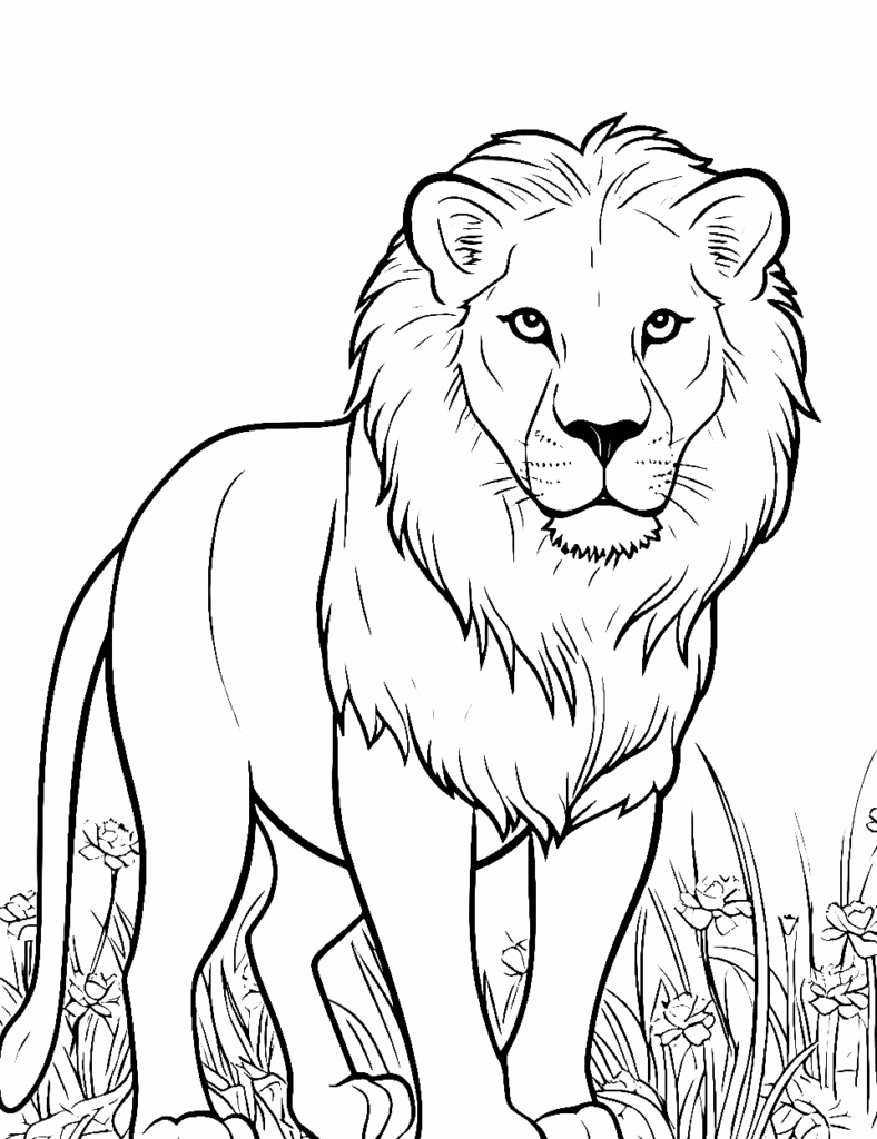 lion-coloring-sheets-kids-printable
