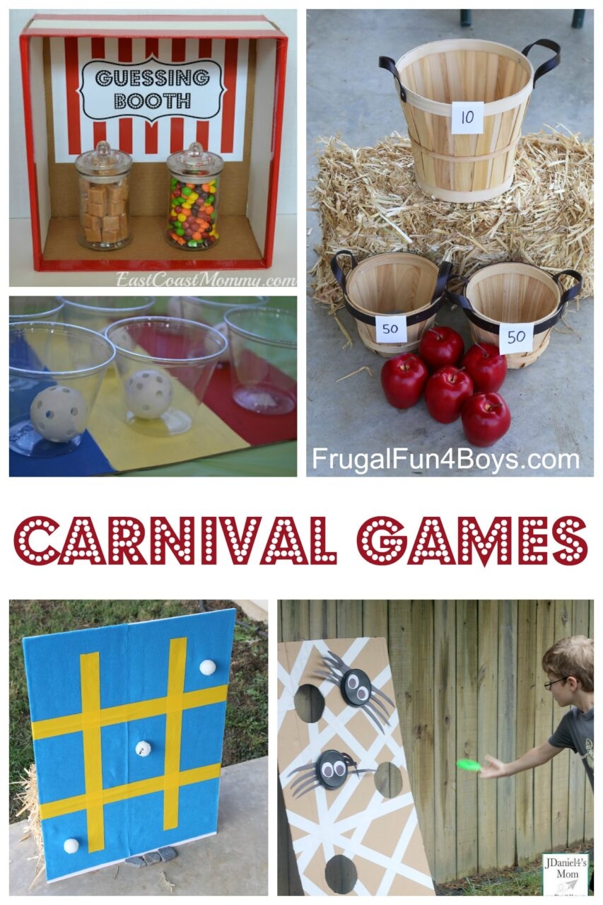 free printable christmas carnival games for children