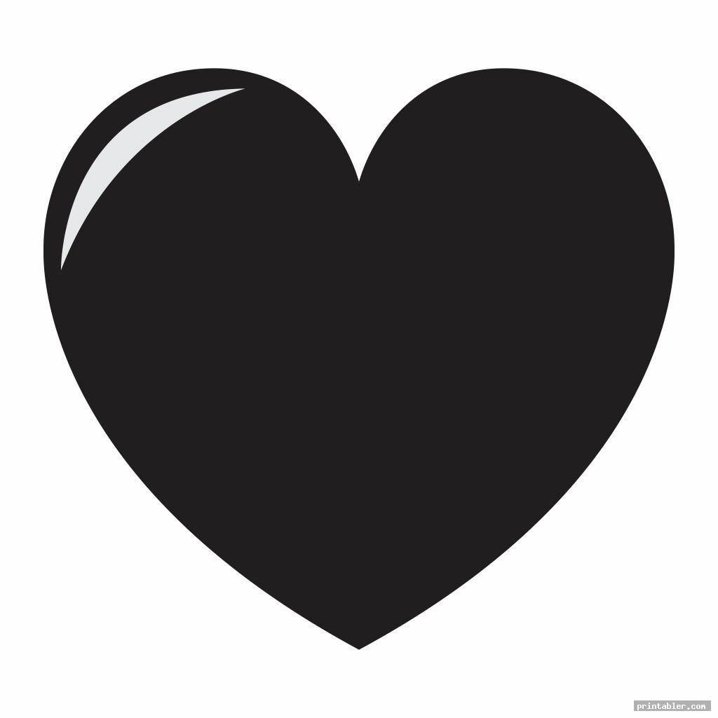 3 Inch Heart Template Printable Gridgit
