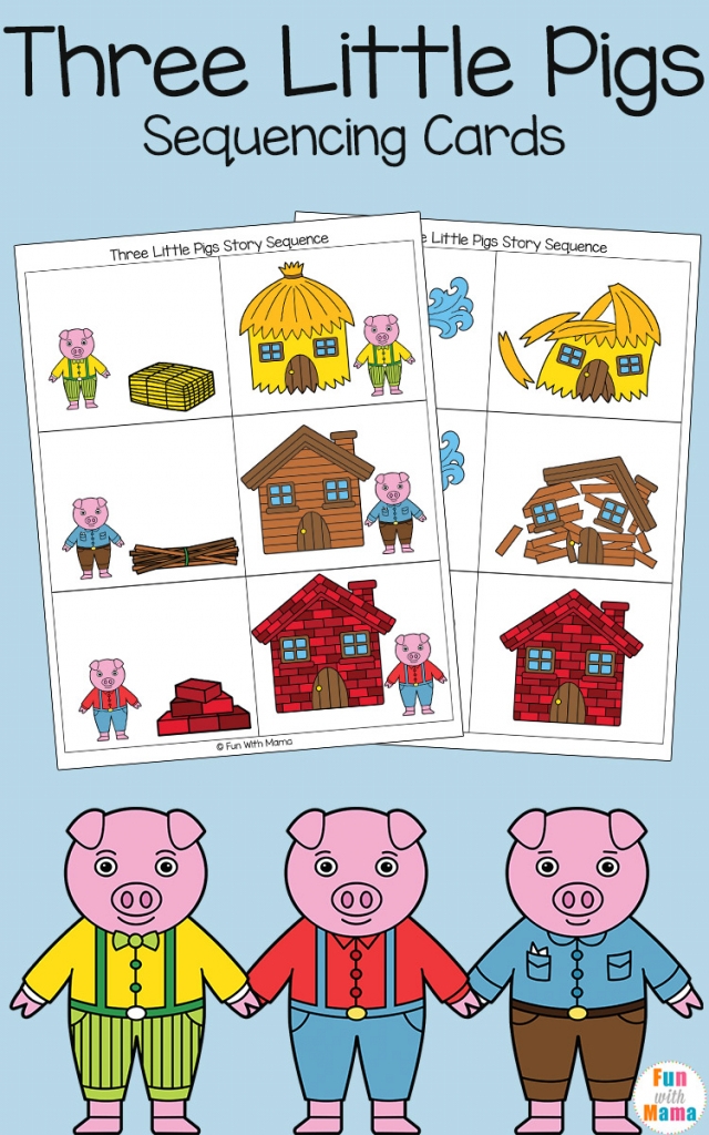 3 step sequencing pictures printable