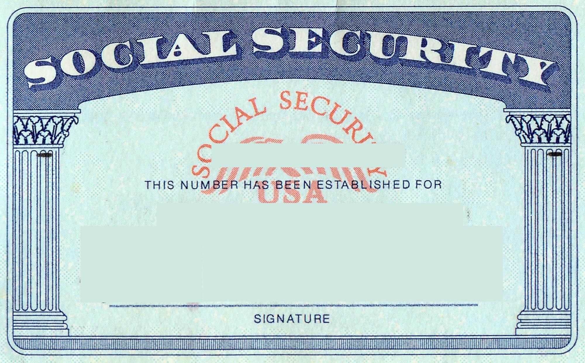 30 Insurance Card Template Pdf Pryncepality Regarding Social Security 
