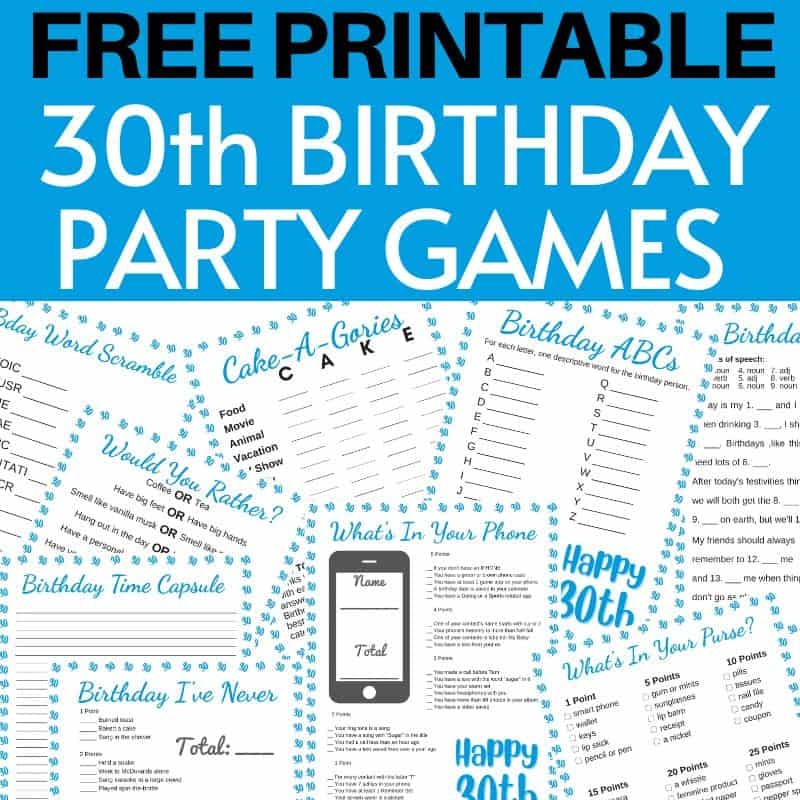 free printable birthday games for toddlers
