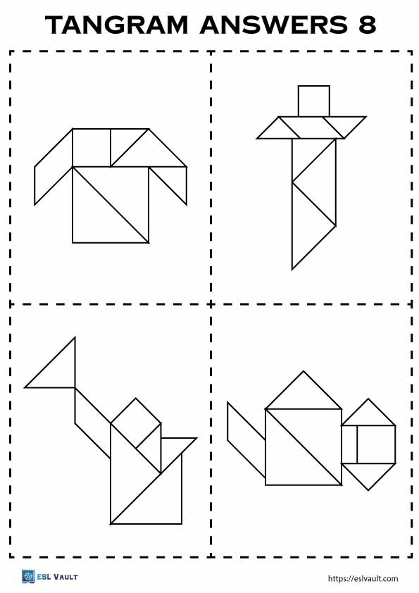 tangram puzzles template