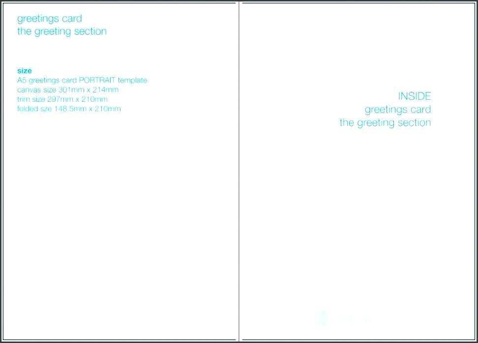34 Free Printable 5X7 Greeting Card Template For Word Download With 5X7 