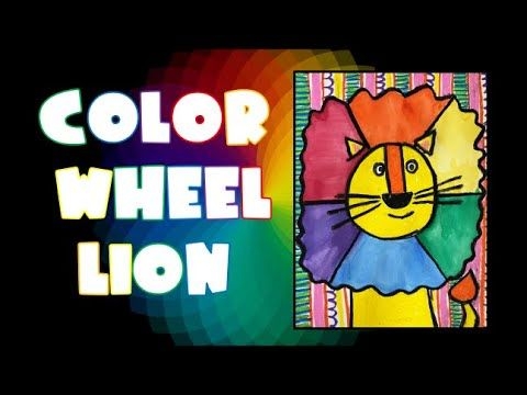 color wheel lion