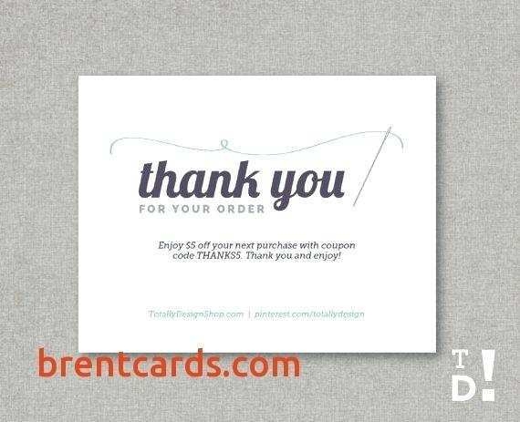 38 Best Thank You For Your Purchase Card Template Free Templates For 