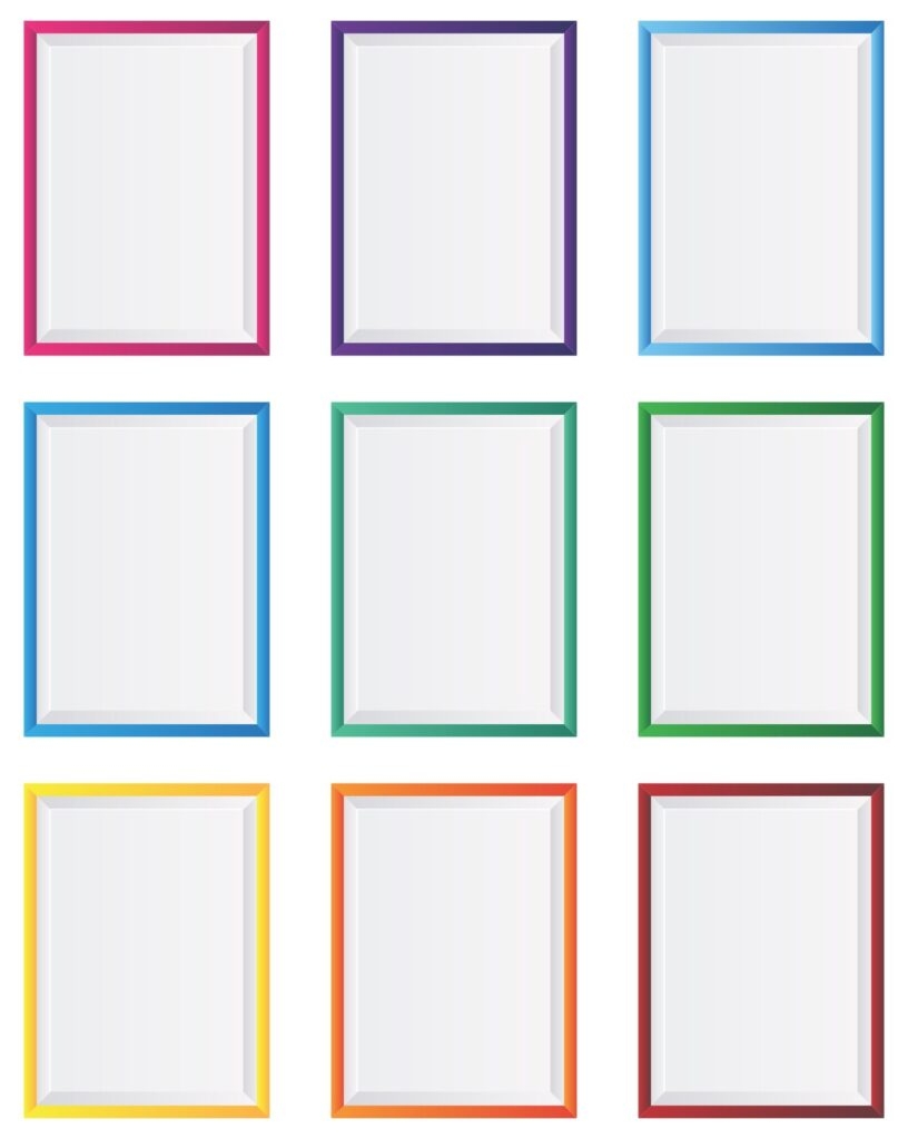 4 6 Picture Frame Template Printable Fillable Form 2024