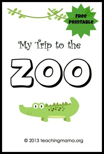 4 Best Images Of Printable Zoo Books For Preschoolers Free Printable 