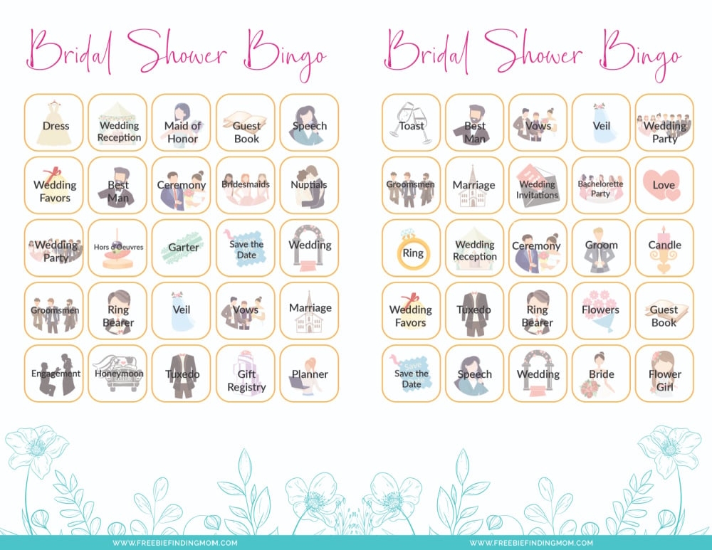 free printable bridal shower games what& 39