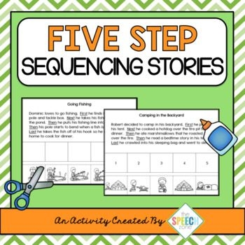 4 step sequencing pictures printable pdf