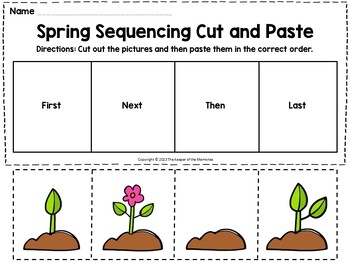 4 Step Sequencing Printable Worksheets By The Keeper Of The Memories