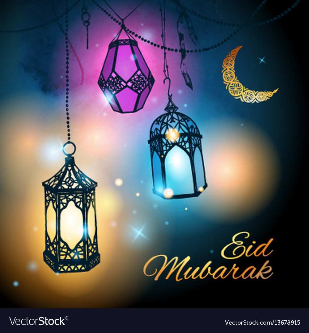 47 Free Printable Eid Card Templates Vector For Ms Word With Eid Card