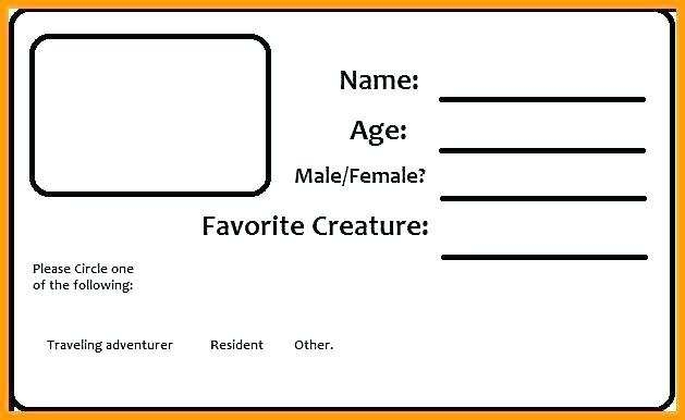 id card printable template