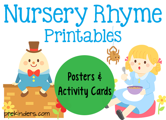 5 Best Images Of Preschool Nursery Rhyme Printables Nursery Rhyme 