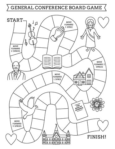 5 Free General Conference Printables Latter Day Baby Lds General 
