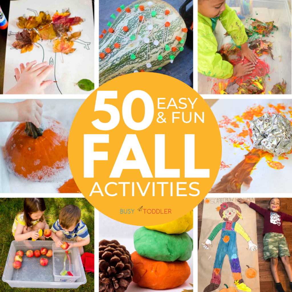 50 Awesome Fall Activities For Toddlers Busy Toddler