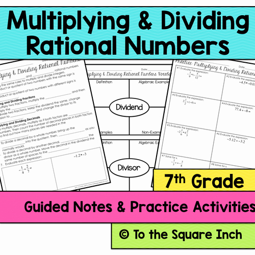 50 Multiplying Rational Numbers Worksheet Chessmuseum Template Library