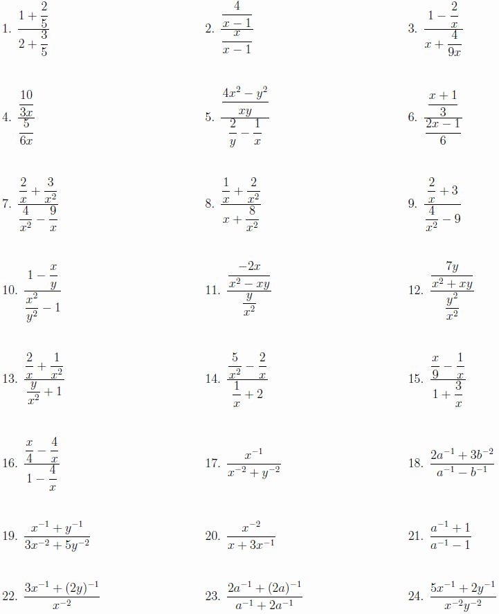 50 Simplifying Complex Numbers Worksheet