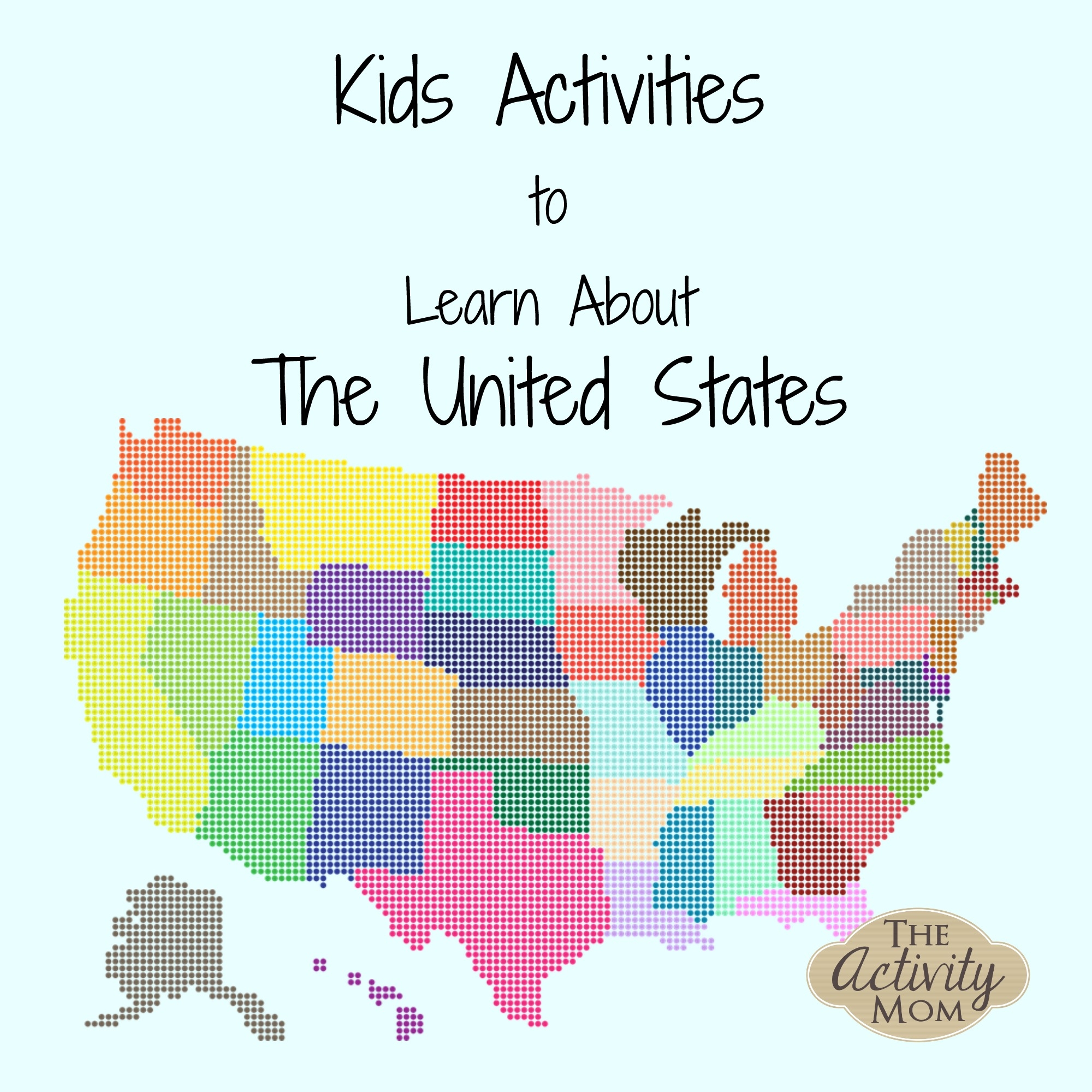 50 States Activities Printable