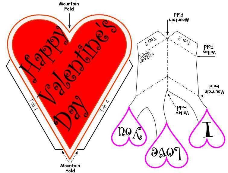 53 Create Free Printable Valentine Pop Up Card Templates With Stunning