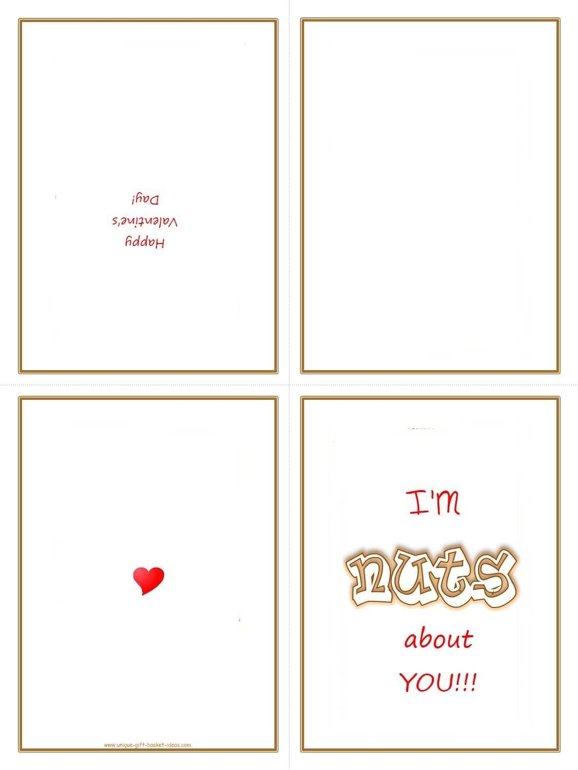58 The Best Free Printable Quarter Fold Card Template Templates With 