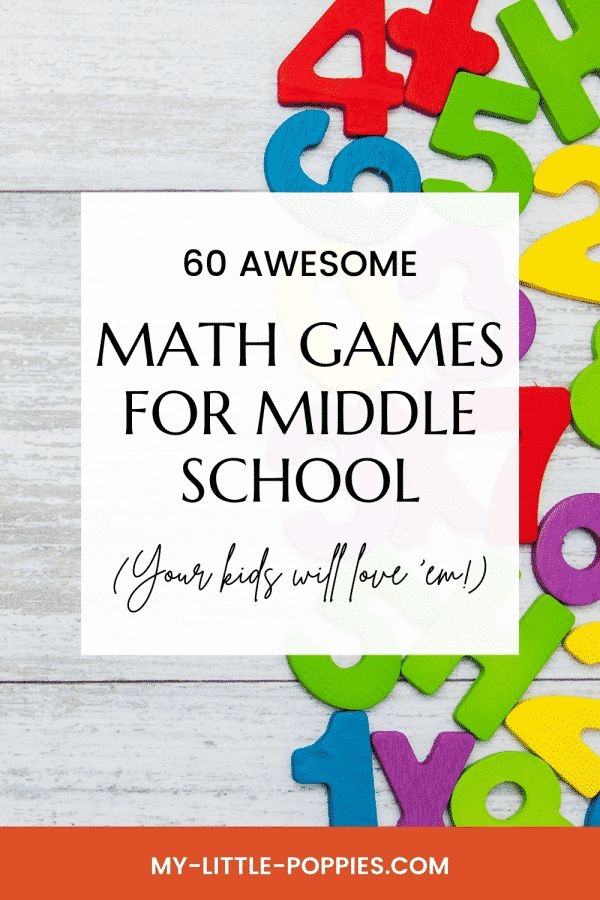60 Awesome Math Games For Middle School Math Games Middle School