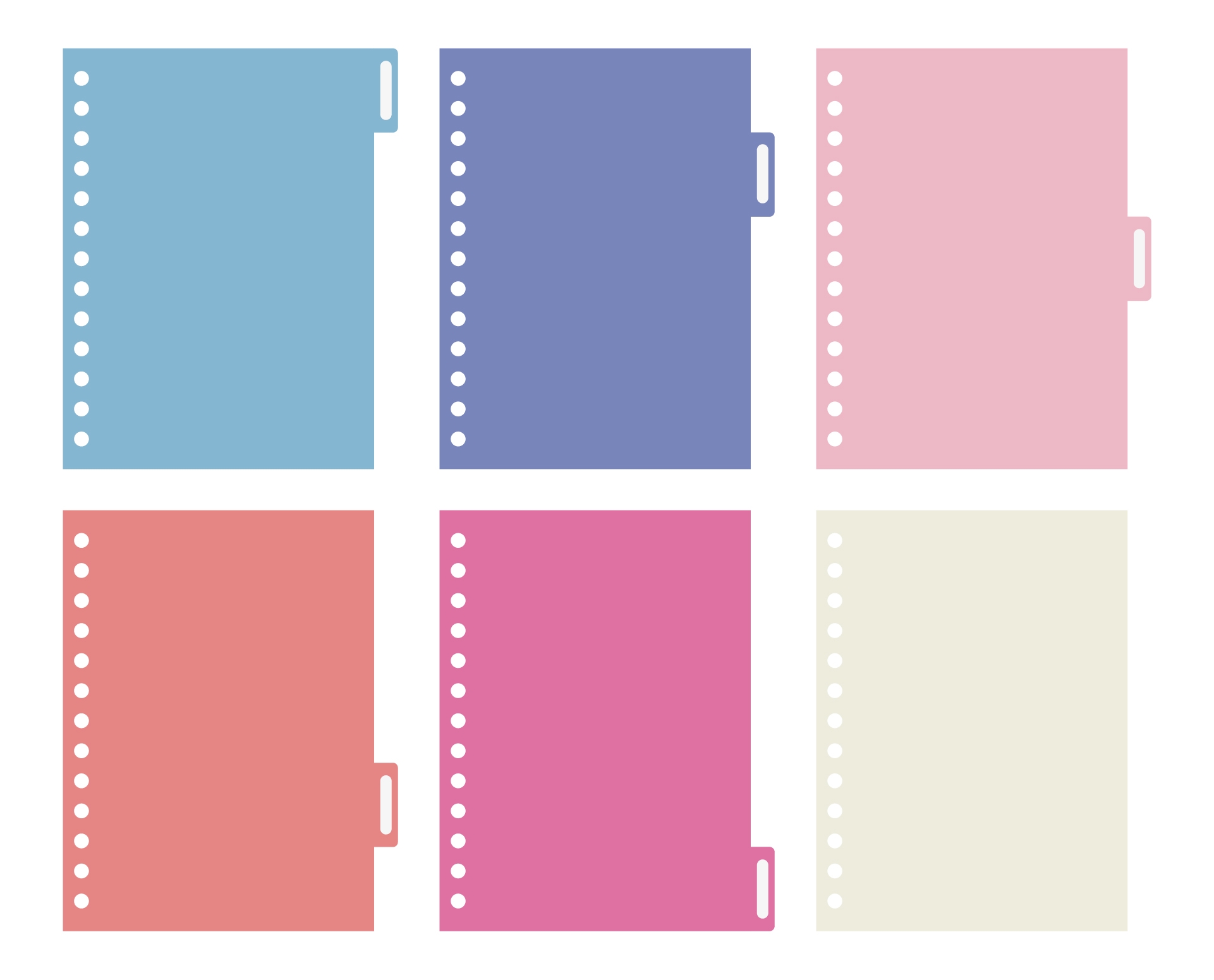 7 Best Images Of Tab Divider Template Printable Index Tab Dividers 