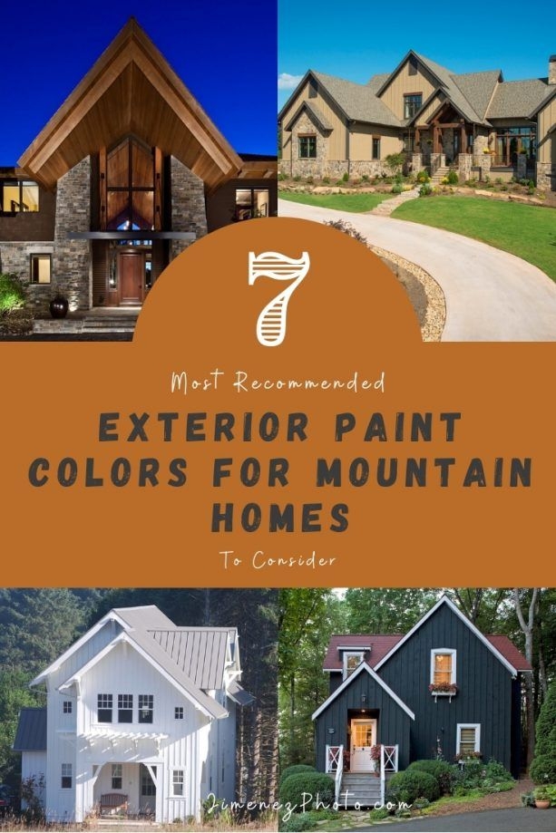 7 Recommended Exterior Paint Colors For Mountain Homes