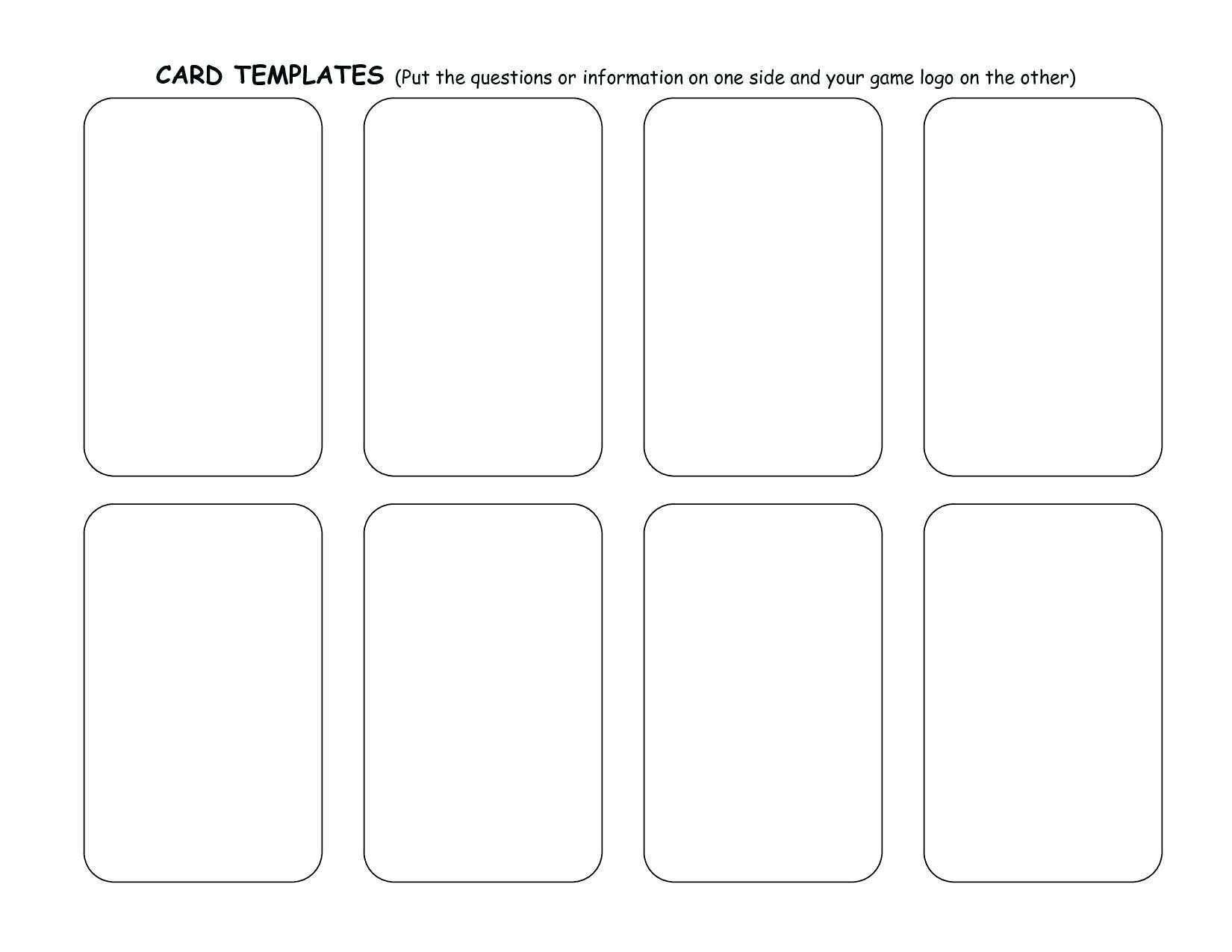 77 Printable Printable Magic Card Template Download With Printable 